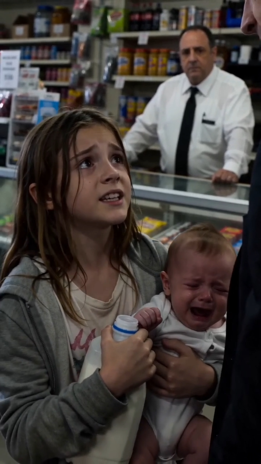 She Begged for Milk, Then He Tried to Take the Baby