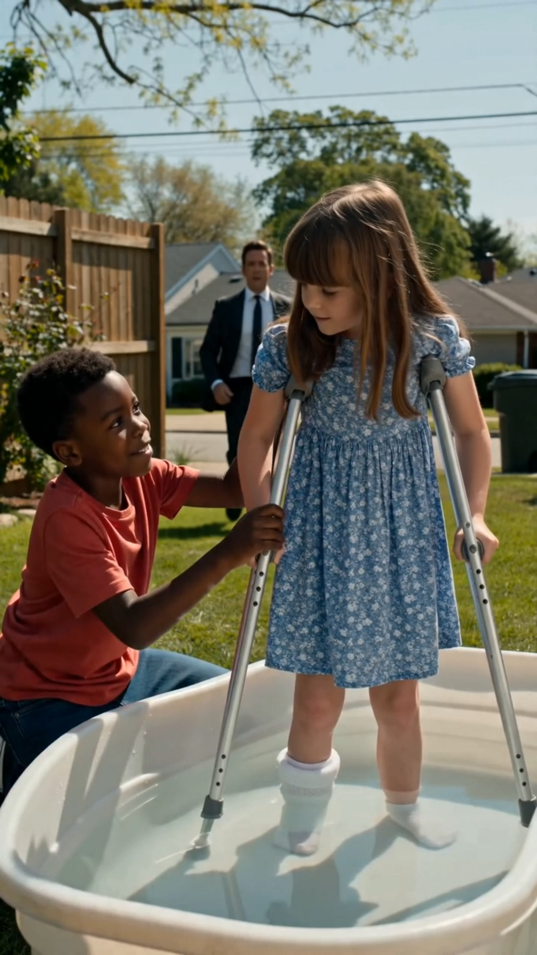He Came to Help Her Walk, But Brought Back More Than Hope