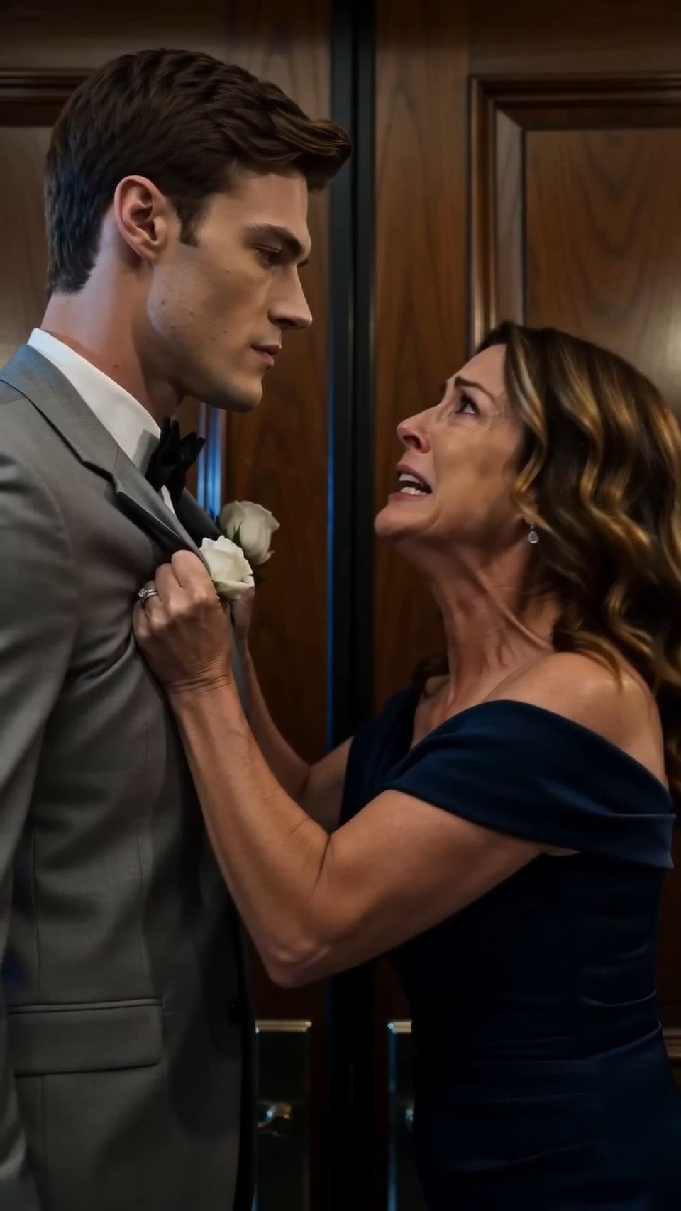 He Knew His Father Was With the Bride