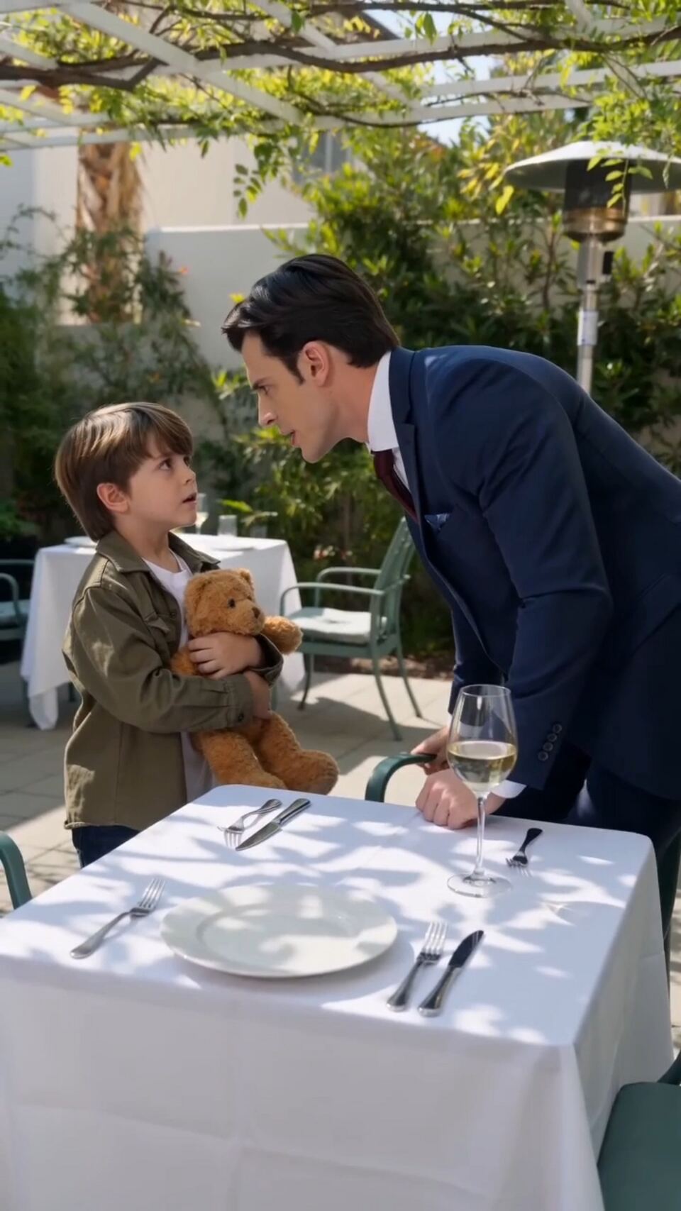 A Stranger Child Stopped His Lunch, Then Called Him Dad