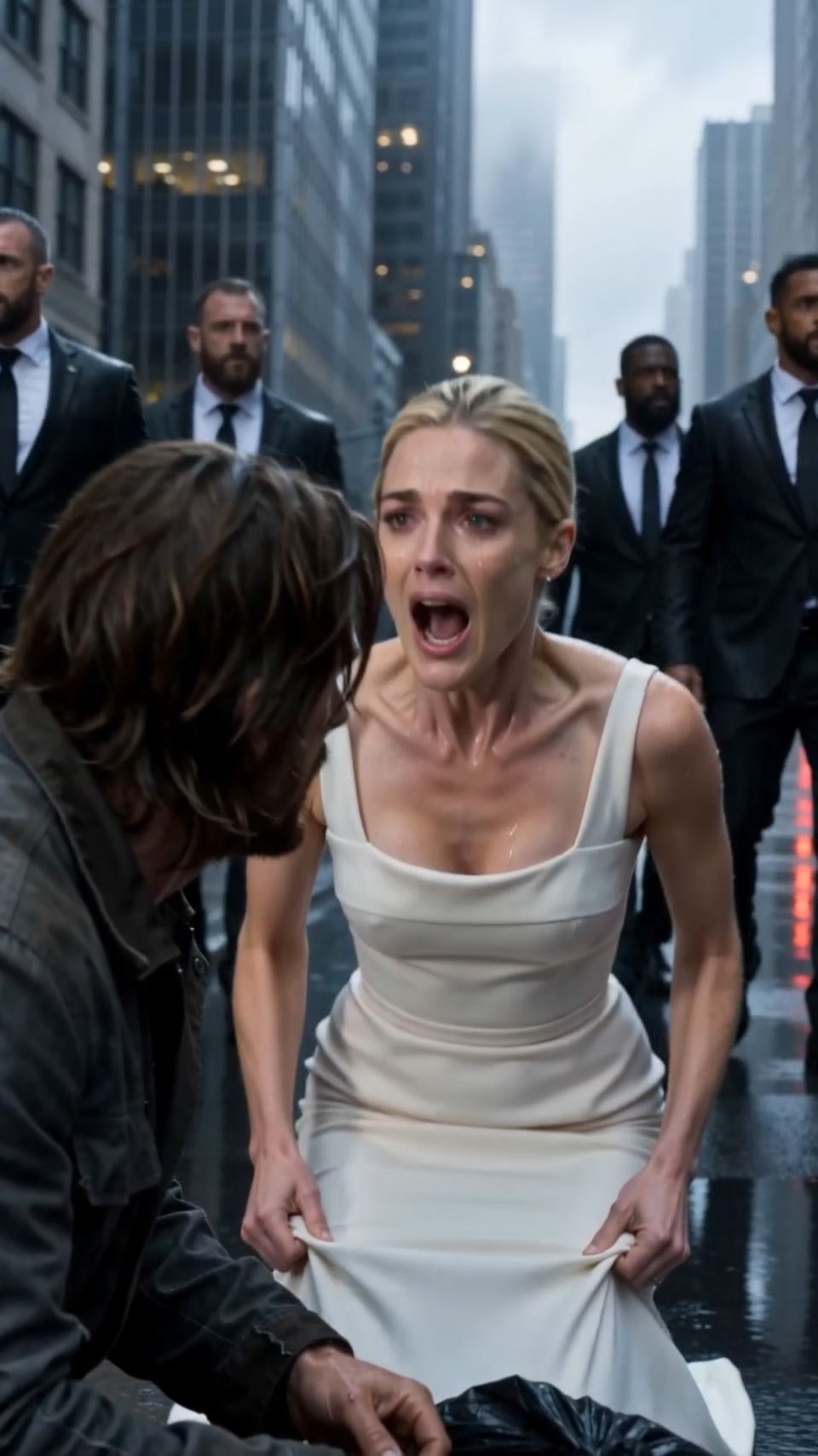 She Knelt in the Rain and Called Him Raymond