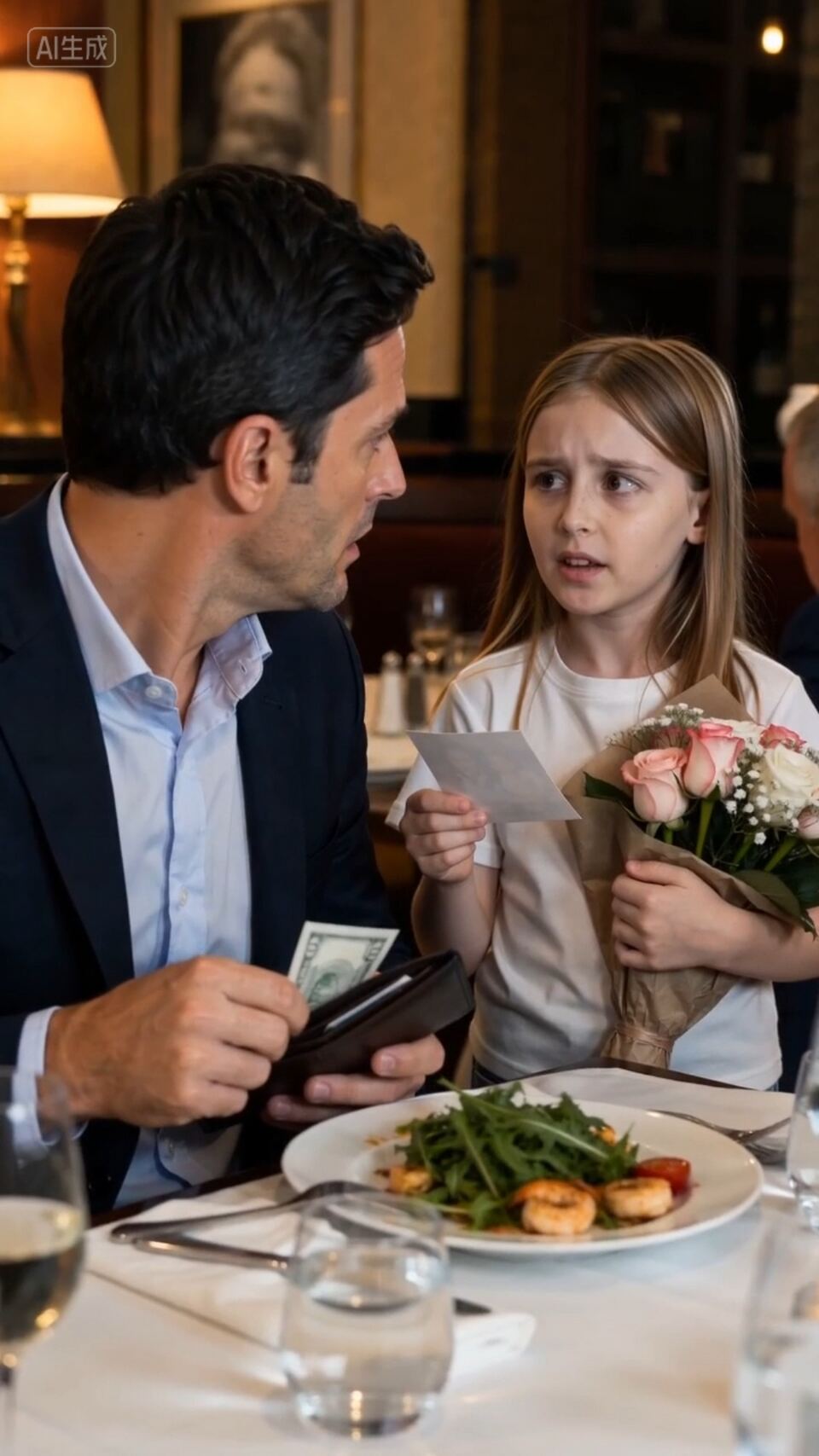 The Flower Girl Who Knew His Dead Wife