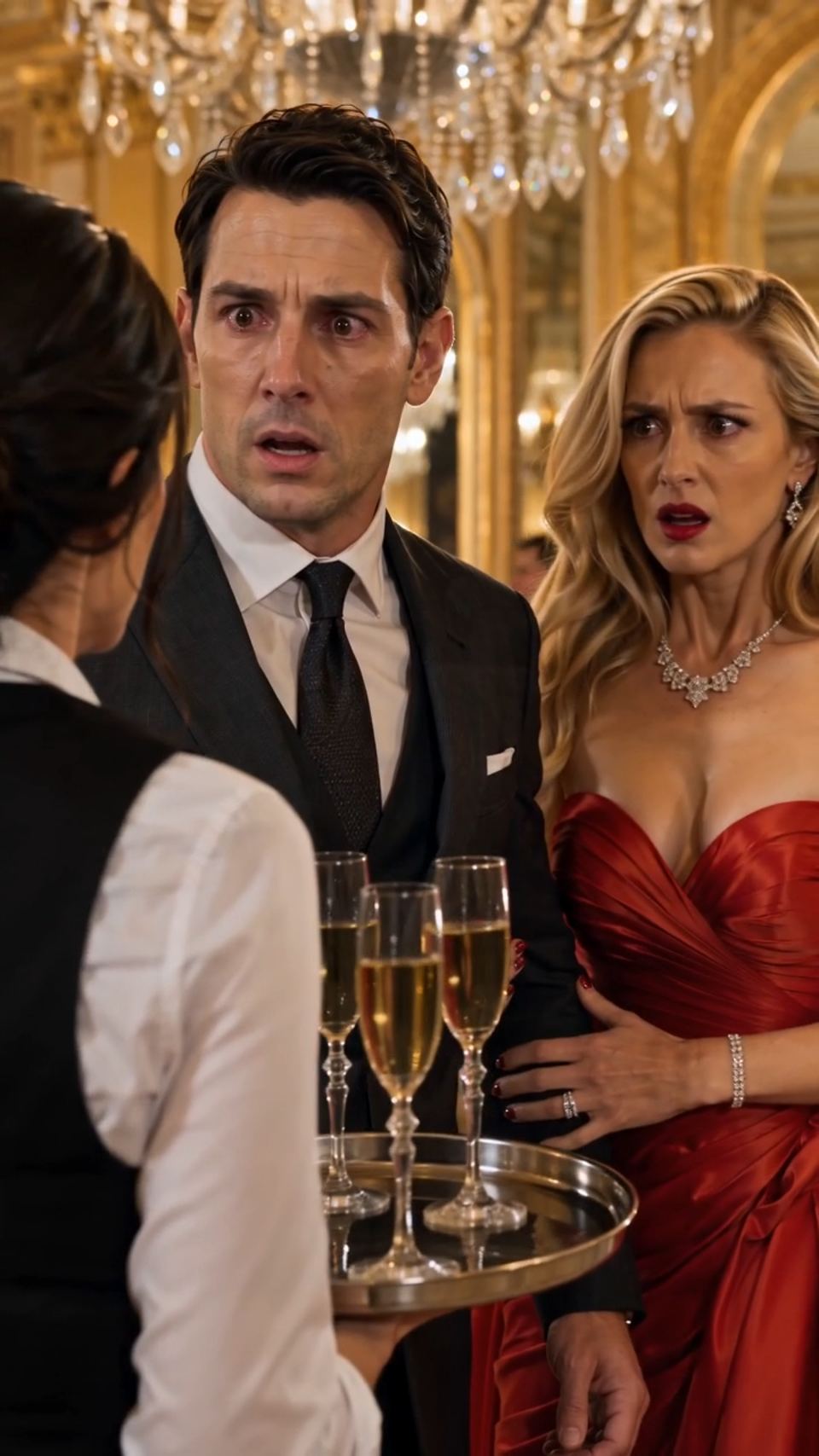 At the Gala, He Called the Waitress His Wife