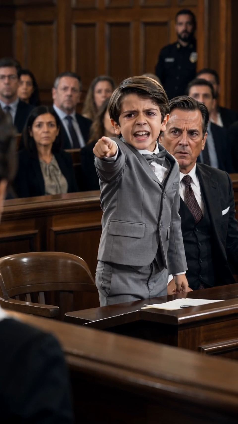 El niño que detuvo el juicio