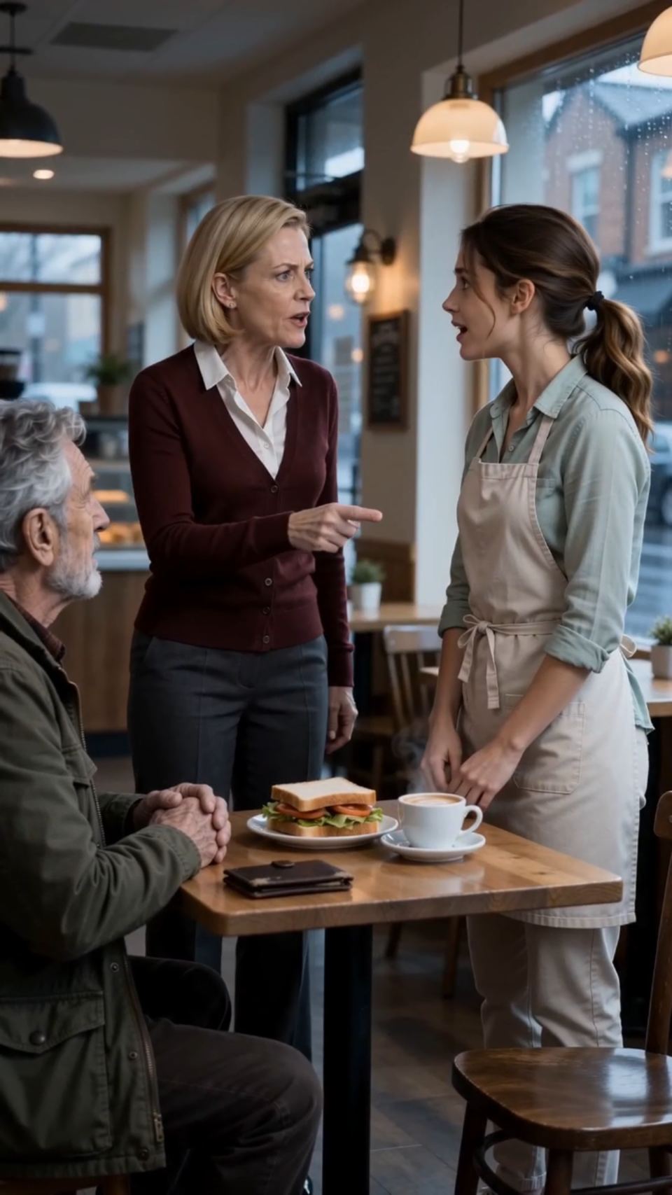 The Waitress, the Widower, and the Promise That Changed Both Their Lives