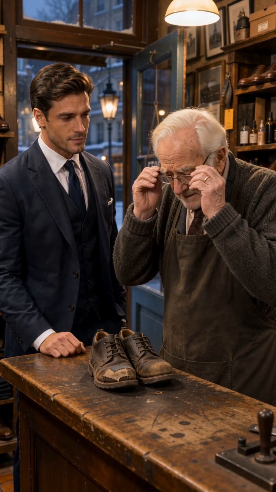 He Tore Down the Closed Sign and Returned With a Pair of Tiny Shoes