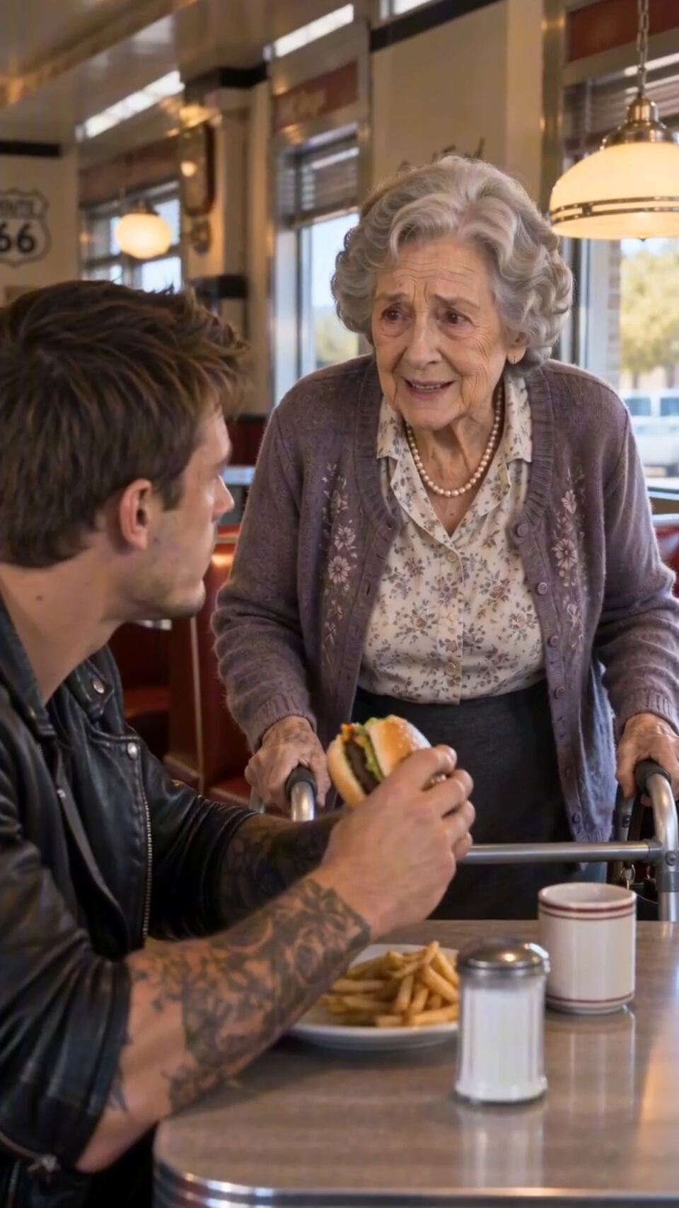She Asked a Stranger to Pretend to Be Her Grandson
