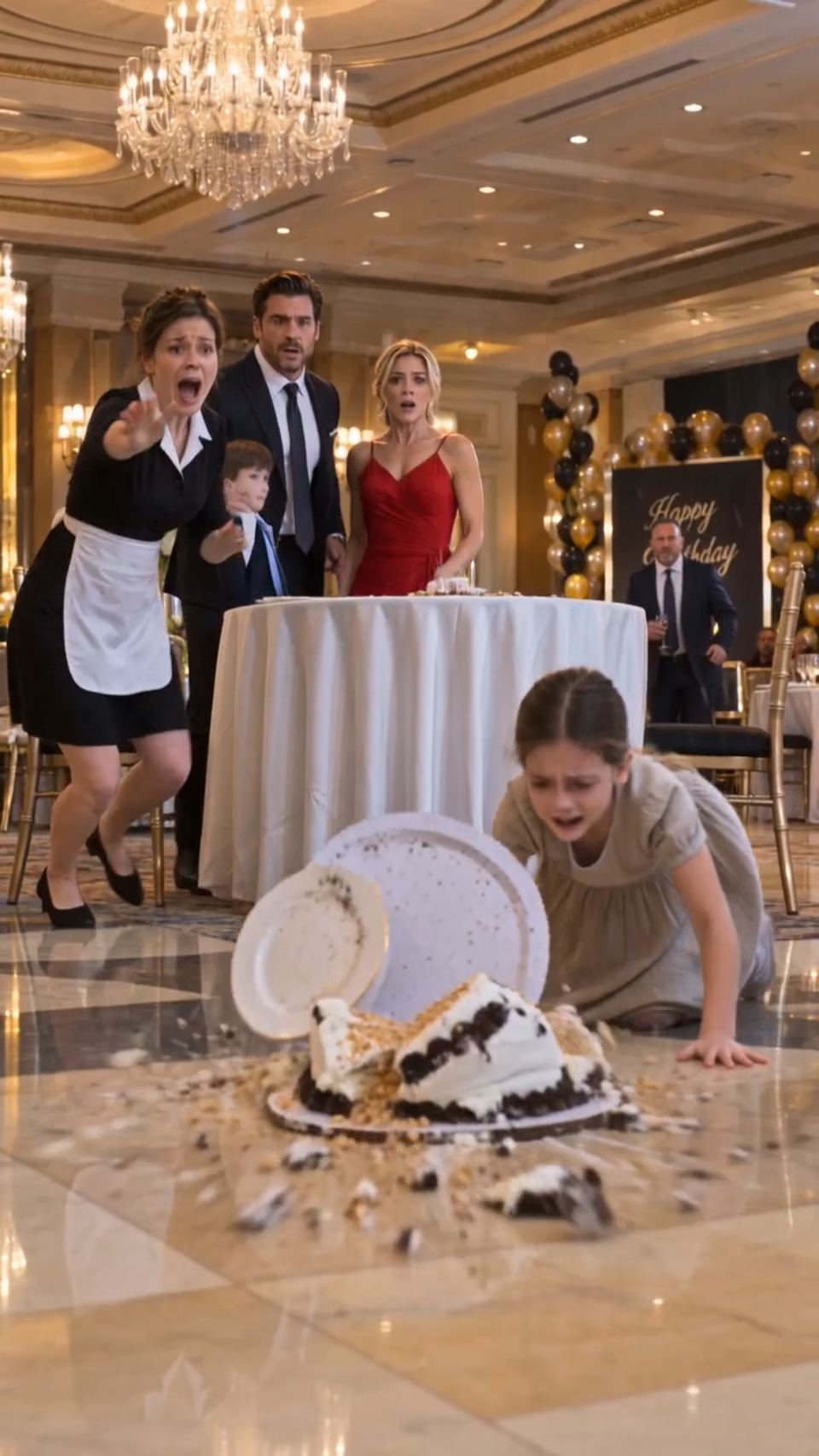 The Girl Who Threw the Cake at Ethan's Sixth Birthday