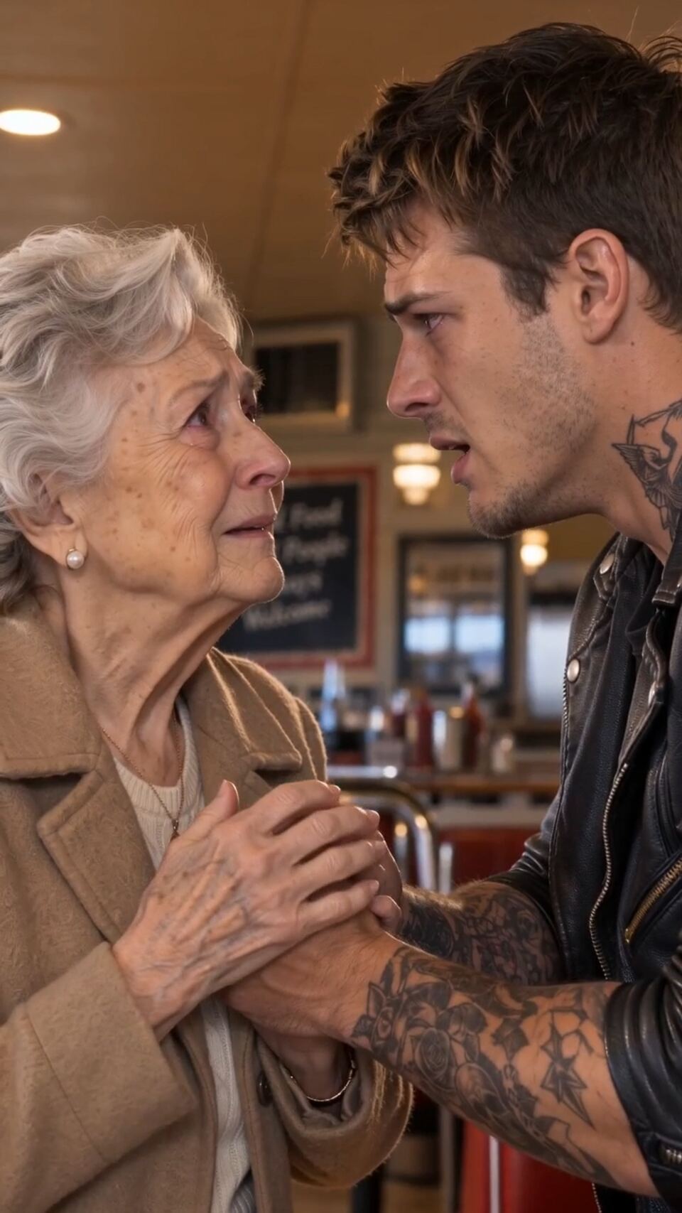 The Biker Who Pretended To Be Her Grandson