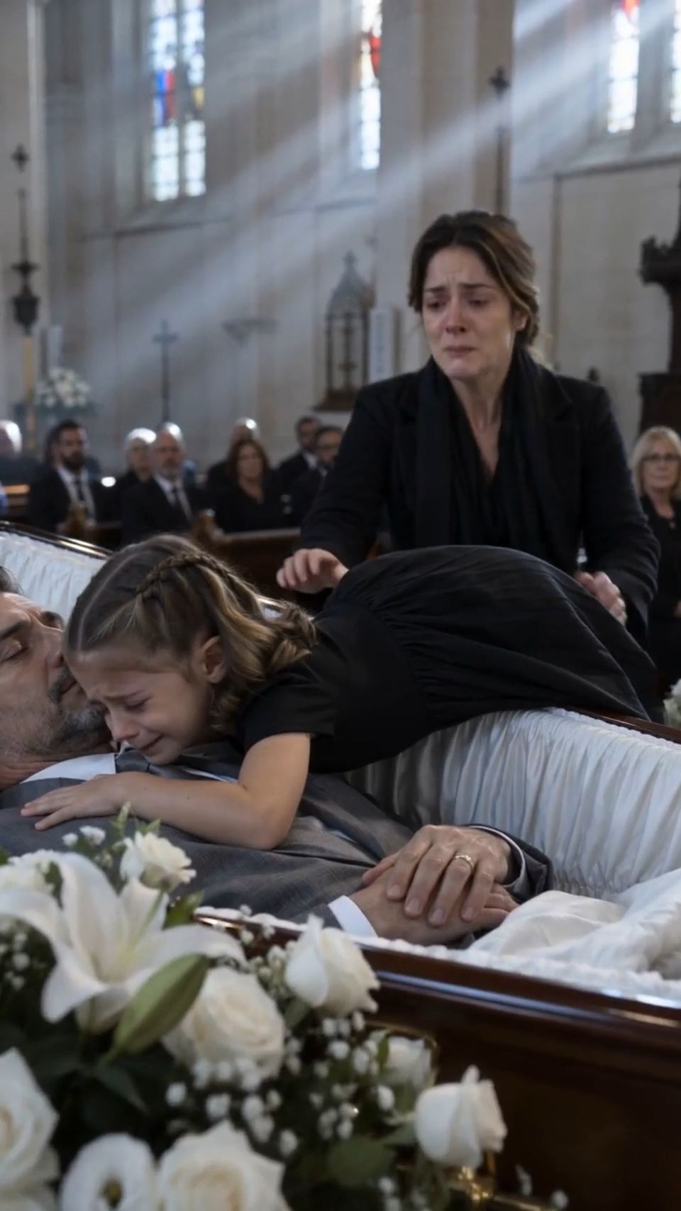 At His Funeral, Their Daughter Felt Her Father's Hand Move