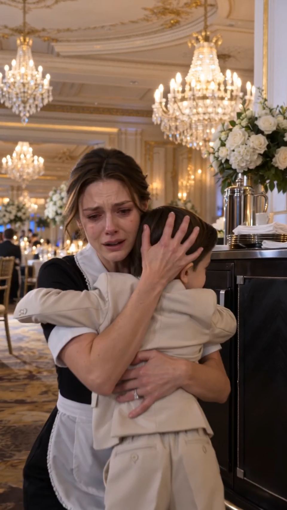 He Called the Hotel Maid Mommy at His Father's Engagement Party