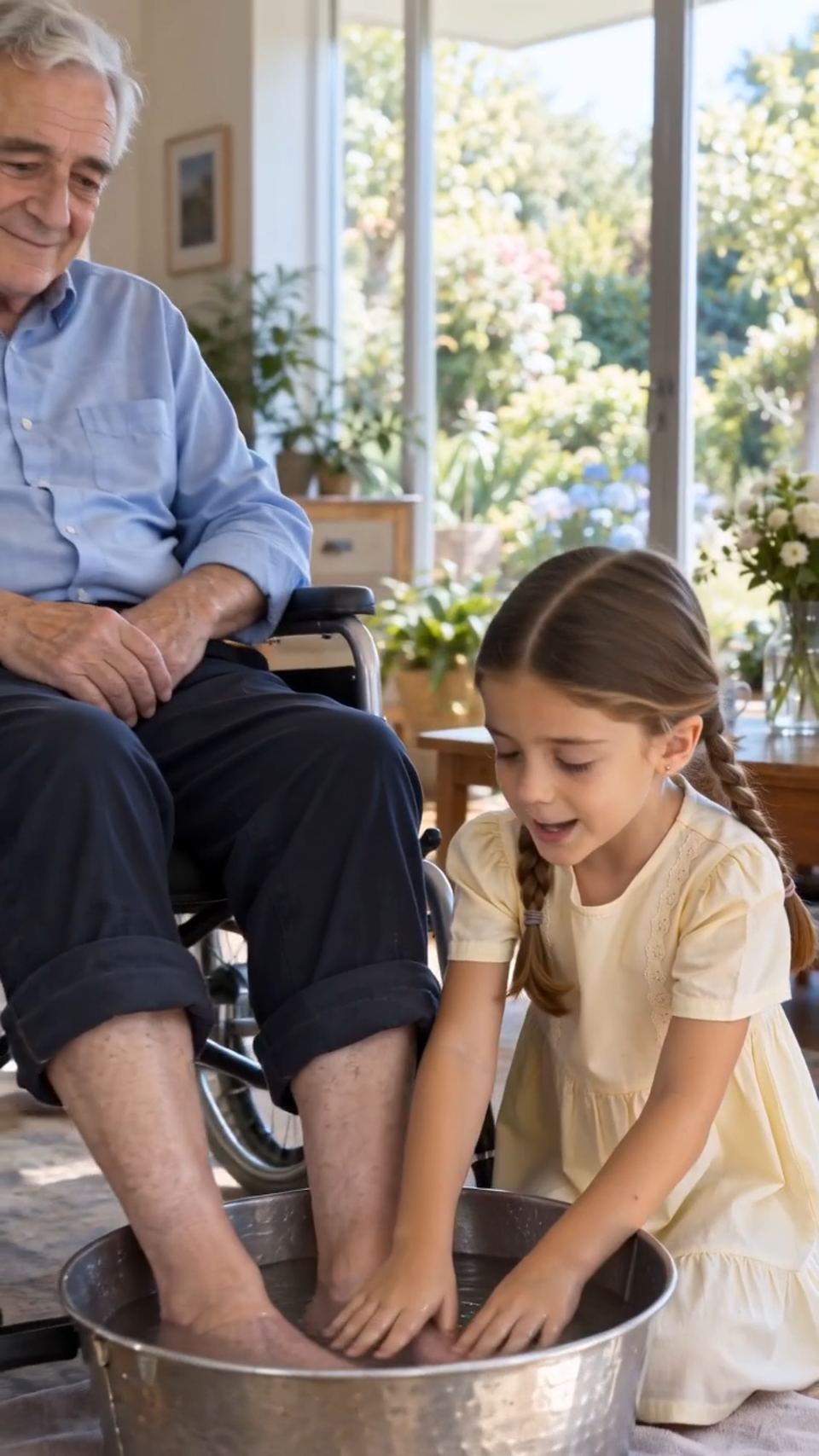 La Niña Que Tiró La Medicina De Su Abuelo