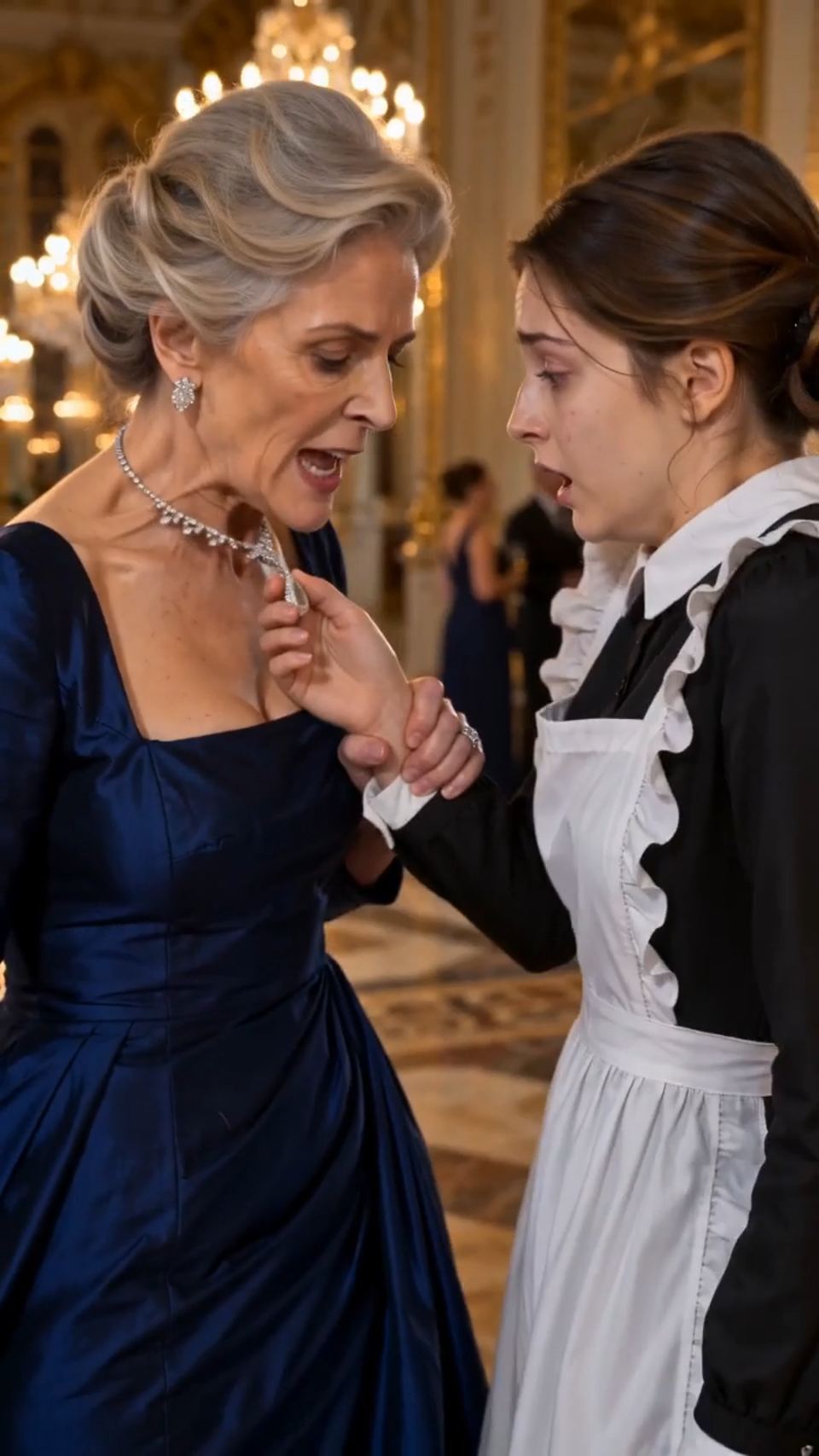 The Maid Who Touched the Lady's Necklace